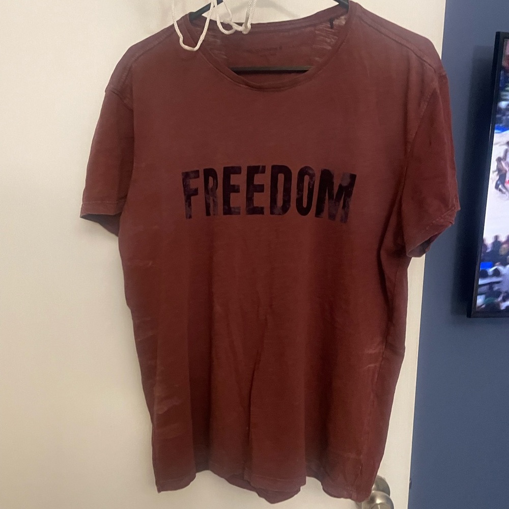 John Varvatos freedom tshirt